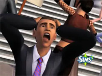 Barack Obama v The Sims 3